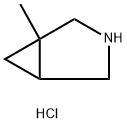 1-甲基-3-氮杂双环[3.1.0]己烷盐酸盐,659736-73-9,结构式