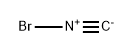 Bromine cyanide (Br(NC)) (9CI) 结构式