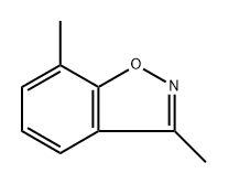 3,7-dimethyl-1,2-benzoxazole 结构式