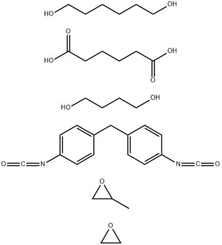 66195-84-4 Hexanedioic acid, polymer with 1,4-butanediol, 1,6-hexanediol, 1,1-methylenebis4-isocyanatobenzene, methyloxirane and oxirane