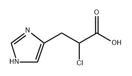alpha-chloro-beta-imidazol-4(5)-ylpropionic acid|