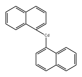 Cadmium, di-1-naphthalenyl- (9CI) Structure