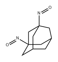 Adamantane, 1,3-dinitroso- Structure