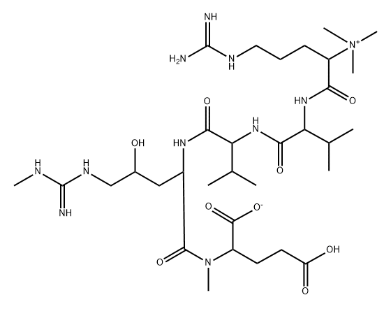 精氨霉素 B 结构式