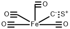 Iron, (carbonothioyl)tetracarbonyl- 化学構造式