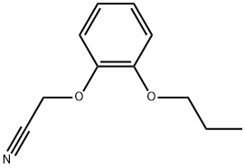 2-(2-Propoxyphenoxy)acetonitrile 结构式