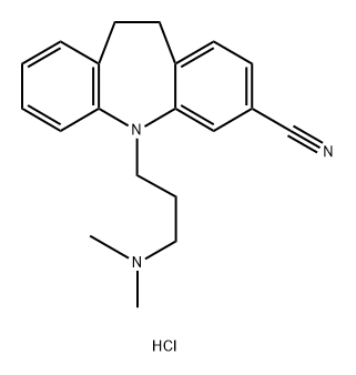 Cianopramine hydrochloride Structure