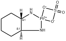 azanide, cyclohexanamine, platinum(+4) cation, trisulfate 化学構造式