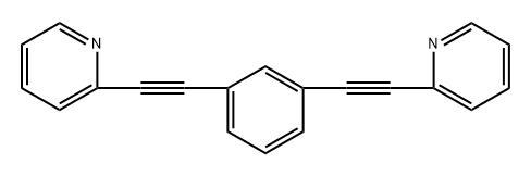 1,3-di(pyrid-2-ylethynyl)benzene Structure
