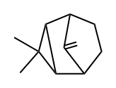 (1α,2α,4α,5α)-3,3-Dimethyl-8-methylenetricyclo[3.2.1.02,4]octane,66930-02-7,结构式