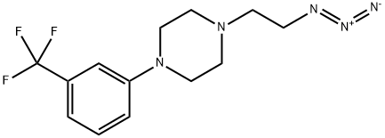 Piperazine, 1-(2-azidoethyl)-4-[3-(trifluoromethyl)phenyl]-