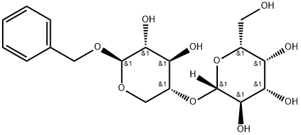 (2S,3R,4S,5R,6R)-2-(((3R,4R,5R,6R)-6-(苄氧基)-4,5-二羟基四氢-2H-吡喃-3-基)氧代)-6-(羟甲基)四氢-2H-吡喃-3,4,5-三醇,67412-74-2,结构式