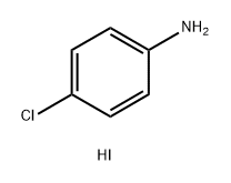 4-氯苯胺氢碘酸盐 结构式