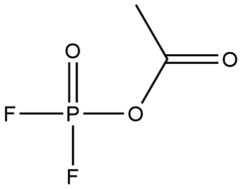 Acetic acid, anhydride with phosphorodifluoridic acid (9CI) Structure