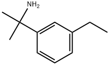 Benzenemethanamine, 3-ethyl-α,α-dimethyl-,676135-23-2,结构式