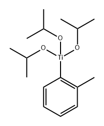 Titanium, (2-methylphenyl)tris(2-propanolato)-, (T-4)- Struktur