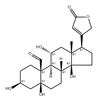 6785-70-2 3β,5,11α,14-Tetrahydroxy-19-oxo-5β-card-20(22)-enolide