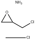 oxirane, (chloromethyl)-, polymer with ammonia, reaction products with chlorome Struktur
