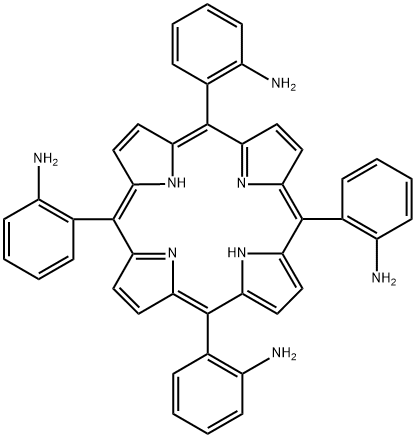 5,10,15,20-四(2'-氨基苯基)卟啉,68070-27-9,结构式