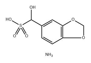 α-히드록시-1,3-벤조디옥솔-5-메탄술폰산암모늄염