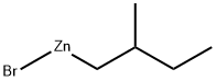 Zinc, bromo(2-methylbutyl)- Structure