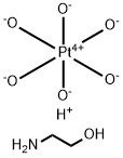 六氢氧根合铂(IV)酸 2-羟基乙胺盐溶液 “PT EA”, 68133-90-4, 结构式