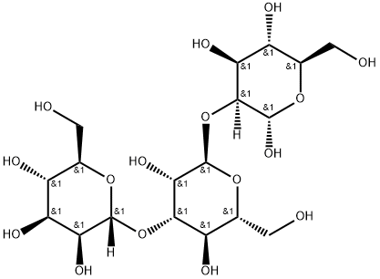 2-O-(3-O-α-D-マンノピラノシル-α-D-マンノピラノシル)-α-D-マンノピラノース 化学構造式