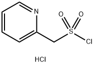吡啶-2-基甲磺酰基氯盐酸盐 结构式