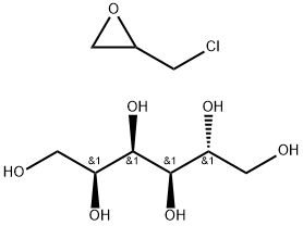 ソルビトールポリグリシジルエーテル 化学構造式