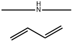 N-甲基甲胺与水解环氧化聚丁二烯的反应产物, 68441-50-9, 结构式