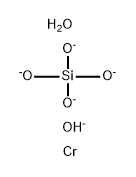 Chromium hydroxide oxide silicate Structure