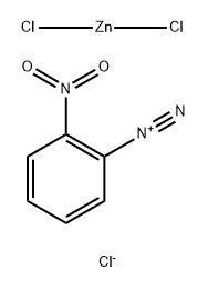 o-nitrobenzenediazonium chloride, compound with zinc chloride Structure