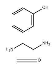포름알데히드,에틸렌디아민및페놀노닐유도체가있는중합체.