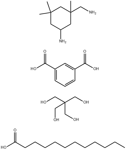 isophoronediamine/isophthalic-lauric acid/pentaerythritol Structure