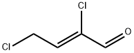 Crotonaldehyde, 2,4-dichloro-, (Z)- (8CI) Struktur