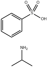 Benzenesulfonic acid, mono-C9-17-branched alkyl derivs., compds. with 2-propanamine, 68649-00-3, 结构式