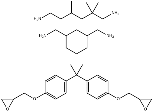 68738-80-7 1,3-Cyclohexanedimethanamine, polymer with 2,2-(1-methylethylidene)bis(4,1-phenyleneoxymethylene)bisoxirane and 2,2,4-trimethyl-1,6-hexanediamine