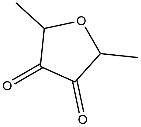 3,4-Hexodiulose, 2,5-anhydro-1,6-dideoxy-,68755-49-7,结构式