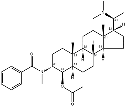 6879-28-3 N-[(20S)-4β-Acetoxy-20-(dimethylamino)-5α-pregnan-3α-yl]-N-methylbenzamide
