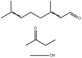 2,6-Octadienal, 3,7-dimethyl-, reaction products with Me Et ketone and methanol, by-products from, distn. lights|3,7-二甲基-2,6-辛二烯醇与甲基乙基酮和甲醇蒸馏轻组分的反应产物