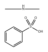 Benzenesulfonic acid, mono-C9-17-alkyl derivs., compds. with dimethylamine 结构式