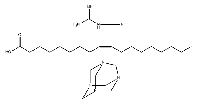 9-옥타데센산(9Z)-,시아노구아니딘및1,3,5,7-테트라아자트리사이클로3.3.1.13,7데칸과의중합체