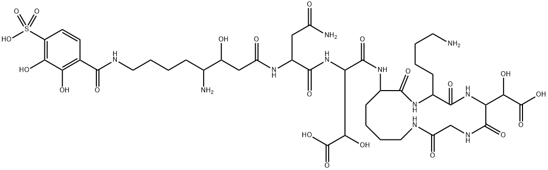 假交替单孢菌素 A,691850-60-9,结构式