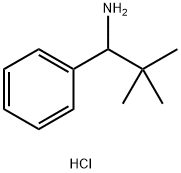 2,2-二甲基-1-苯基丙-1-胺盐酸盐 结构式