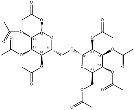 6α-Mannobiose octaacetate Struktur