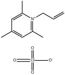 1-烯丙基-2,4,6-三甲基吡啶-1-鎓高氯酸盐, 69821-61-0, 结构式