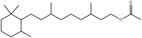 HYDROGENATED RETINOL ACETATE Structure