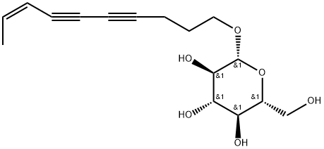 β-D-Glucopyranoside, (8Z)-8-decene-4,6-diyn-1-yl|红花炔苷