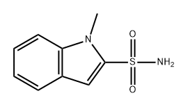 1-甲基1H吲哚-2-磺酰胺, 702693-73-0, 结构式
