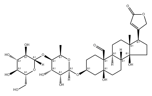 Cheiranthoside VIII,7044-33-9,结构式